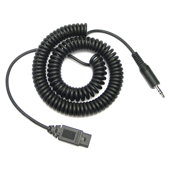 VXi QD 1085V 3.5mm plug lower cord with V Style QD 