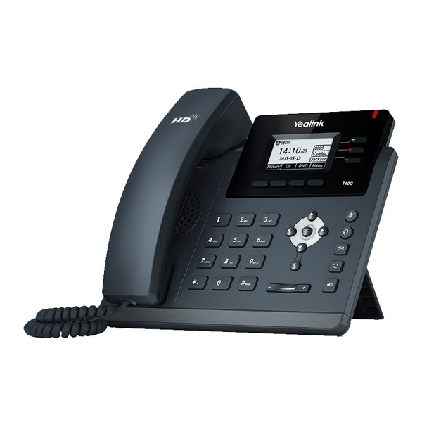 Yealink YEA-SIP-T40G-PSU Optima HD IP POE Corded Phone