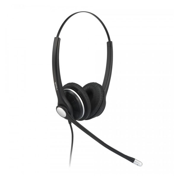 Vtech VT-A100D Wideband Noise Cancelling Binaural Corded Headset